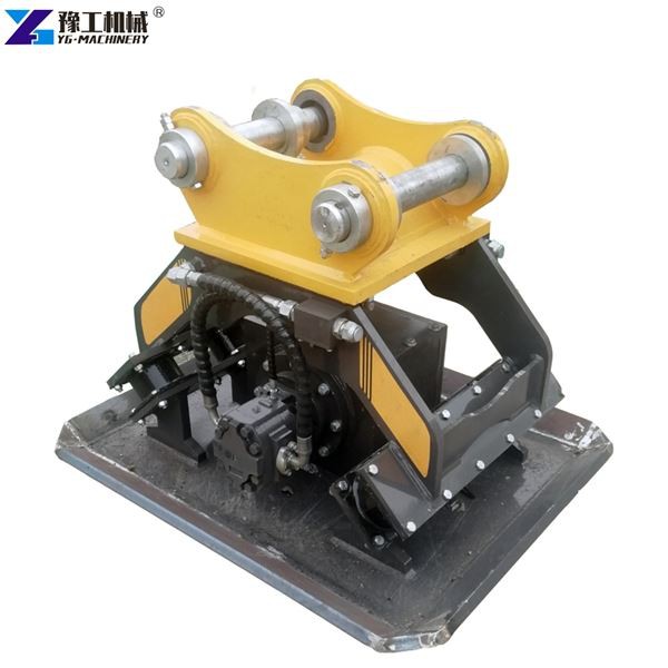 Bagger-Plattenverdichter