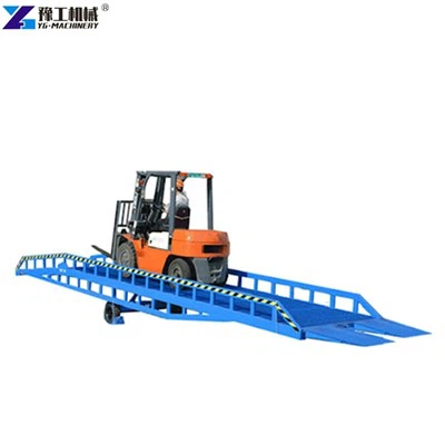 Versandcontainerrampe für Gabelstapler